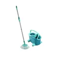 Leifheit Clean Twist Mop Ergo mobile Wischsystem 6L Eimer Blau