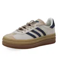 Adidas Women's Gazelle Bold Schuh Cream White/Night Indigo/Magic Beige 41 1/3