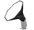 ayex Blitzlichtreflektoren Oktagon-Softbox 30cm für Systemblitze