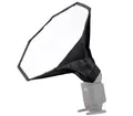 Softbox Oktagon Diffusor 30cm faltbar für Systemblitz