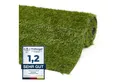 Andiamo Kunstrasen Rasenteppich Jever, Gesamthöhe 22 mm, rechteckig, natürliche Optik, mit Drainagefunktion, für Balkon, Terrasse & Garten