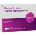 JUTA Pharma GmbH IBUPROFEN akut 400 mg Filmtabletten 20 St.