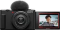 Sony Vlog ZV-1F Kompaktkamera (ZEISS Tessar T* Objektiv, 6 Elemente in 6 Gruppen, 20,1 MP, Bluetooth, WLAN, Klapp- und drehbares Display, Slow- Motion)