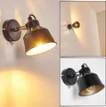Rimini »Rimini« verstellbare Wandlampe aus Metall in Schwarz/Gold