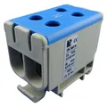 Pollmann Universalklemme UK 50/2 N blau 2090202 Achtung: 1-polig (2090202)