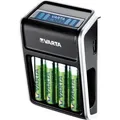 Varta Plug Charger inkl. 4x AA Accu 2100mAh - Schwarz