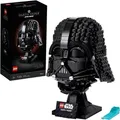 LEGO Star Wars Darth Vader Helm, Bauset für Erwachsene, Geschenkidee für Männer, Frauen, Ihn oder Sie, sammelbares Modell zum Bauen und Ausstell... - Schwarz