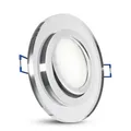 MIRELLA Glas LED Einbauspot schwenkbar mit LED Lampe neutralweiß Deckenlampe