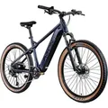 Agon Alpha E Bike Mountainbike Herren oder Damen 170 - 190 cm Pedelec 27,5 Zoll arctic fire black