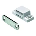HETTICH Magnetschnäpper inkl. Schrauben, 35 x 15mm weiß 4 Stück (0,89 EUR/Stück)