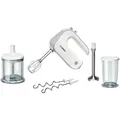 Bosch MFQ4080 Handrührgerät Handmixer-Set Styline 500 Watt Weiß/Grau