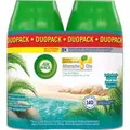 Reckitt Benckiser Deutschland GmbH Air Wick Freshmatic Max, Nachfüller, Tag am Meer, Erfrischendes Duftspray neutralisiert die 5 häufigsten Geruchsquellen, 1 Set = 2 Sprühdosen à 250 ml 3254657