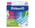 Pelikan Filzstift Colorella Star C 302/24, (24-tlg), mit feiner Rundspitze