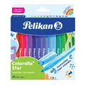 1 bis 60x Pelikan Fasermaler colorella star, 24er Kartonetui - SPARE BIS ZU 64%