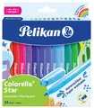 24 Pelikan Fasermaler colorella star, 24er Kartonetui