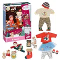 BABY Born Adventskalender mit 24 Überraschungen, enthält Kleidung und Accessoires für 43 cm Puppen, 834466 Zapf Creation