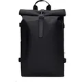 RAINS ROLLTOP RUCKSACK W3 Schwarz - Schwarz