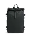 Rains Large | Rolltop Rucksack | schwarz RAINS-14590-01