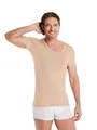 FINN Design Unterhemd Anti-Schweiß Shirt Herren mit extra kurzen Ärmeln Gegen Schweißflecken und Geruch bei Kurzarm-Hemden und Polo-Shirts