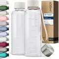 Trinkflasche 650ml BPA FREI Auslaufsicher & Spülmaschinenfest  Wasserflasche ...