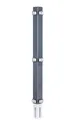 Alberts 672768 Zaunerhöhung Erhard | zur einfachen Erhöhung eines vorhandenen Doppelstabmattenzaunes | grün | Höhe 600 mm | für Pfosten 60 x 60 mm