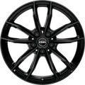 Rial X12 diamant-schwarz 8.5x19 ET35 - LK5/112 ML66.5 Alufelge schwarz
