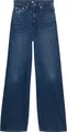 Weite "Claire High Rise", mit Logo-Badge, Gr. 31 - Länge 32, Denim Dark Länge 32