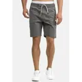 Indicode Chinoshorts Herren Stoufville Chino Shorts Herrenshorts aus elastischer Baumwoll-Qualität, mit Kordelzug grau XL