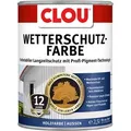 Clou Wetterschutzfarbe 2,5 Ltr. Silbergrau Holzschutzfarbe Für Aussen