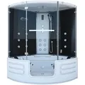 Dampfdusche Whirlpool Dusche Duschkabine K70-sw-th-all 150x150cm Ohne Zusatzoptionen