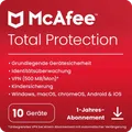 McAfee Total Protection inkl. VPN|1-10 Geräte| 1 o. 2 Jahre |Download|eMail|ESD