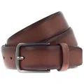 Vanzetti Ledergürtel 35mm Cambered Belt aus echtem Leder braun W95