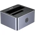 Unitek Y-3027GY01-EU Disk Clone Station 2 x SATA 2 5 /3 5 USB-C 10Gbps (51642)