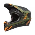 O'Neal Backflip Strike DH Fahrrad Helm grün/schwarz/orange 2026 Oneal M (57-58cm) Unisex