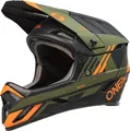 Oneal Backflip Strike V.23 Downhill Helm, schwarz/grün/orange, M (57/58)