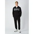 Champion Jogginganzug Sportswear Hooded Full Zip Suit (2-tlg), mit Kapuze, mit durchgehendem Reißverschluss, für Sport und Freizeit schwarz L (52/54)