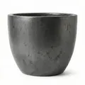Teramico Blumentopf Pflanzgefäß "Egg Pot" Anthrazit – Ø 21 bis 60 cm – Frostfest (1 St), Frostfest, UV-Fest grau Ø 60 cm x 50 cm