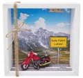 ZauberDeko Geschenkbox Geldgeschenk Verpackung MIT NAMEN Führerschein Motorrad Reise