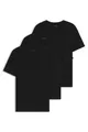 BOSS Hugo Herren T-Shirt Vn 3p Co T-Shirt, New - Black,M
