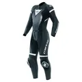 Dainese Fulminea Damen 2-Teiler Lederkombi schwarz, 36