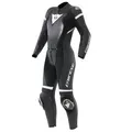 Dainese Fulminea 2Pc Lady Kombi Black/White 36D / 42L Damen Leder-Kombi NEU++
