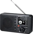 Albrecht DR 86 Tischradio DAB+, UKW wiederaufladbar Schwarz