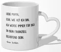 Mama Geschenk zum Muttertag von Tochter Mutter Tasse Geburtstag Kaffeetasse Frau