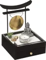 Atmosphera Jardin Zengarten mit Schublade,Schwarz mit Gong,Neu