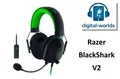 RAZER BlackShark V2 Wired Headset schwarz-grün +++ SEHR GUT / OHNE ALLES +++