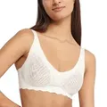 Sloggi BH ZERO Feel Bliss Soft Bra Weiß XL+ Damen