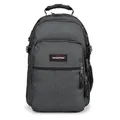 Eastpak TUTOR Black schwarz Denim Laptopfach Hauptfach Rucksack Vorderfach