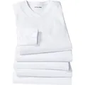 Otto Kern Langarmshirt (5er-Pack) aus 100% formstabiler und hautsympathischer Baumwolle weiß 4XL
