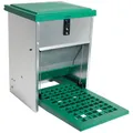 Futterautomat Feedomatic 5kg mit Trittplatte für 5kg Futter, Geflügel-Futterautomat, Hühnertrog, Futtertrog