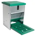 Feedomatic Futterautomat 5kg mit Trittplatte Geflügel Futter Automat Hühnertrog